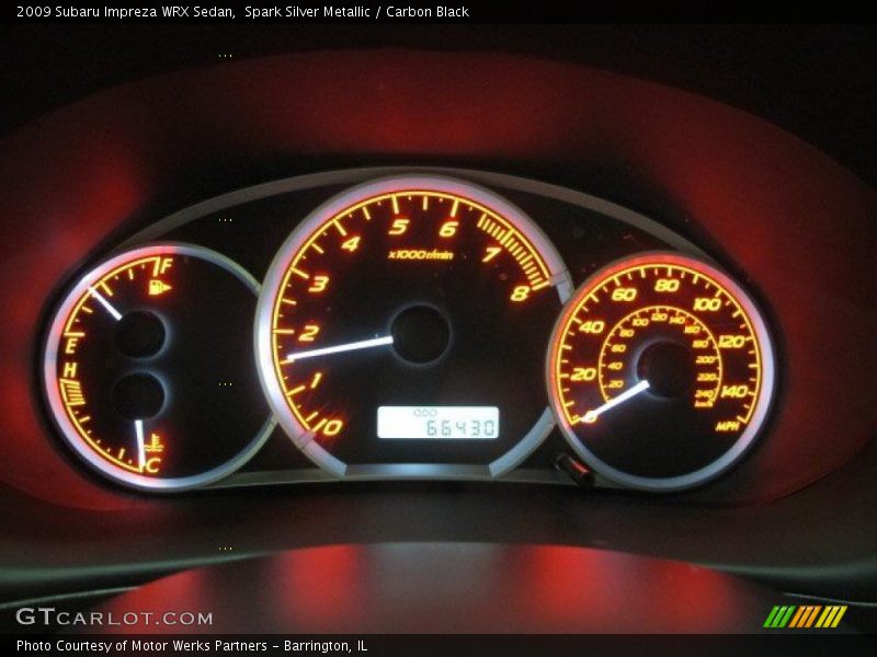 Spark Silver Metallic / Carbon Black 2009 Subaru Impreza WRX Sedan