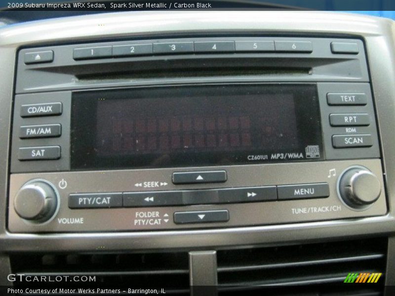 Spark Silver Metallic / Carbon Black 2009 Subaru Impreza WRX Sedan