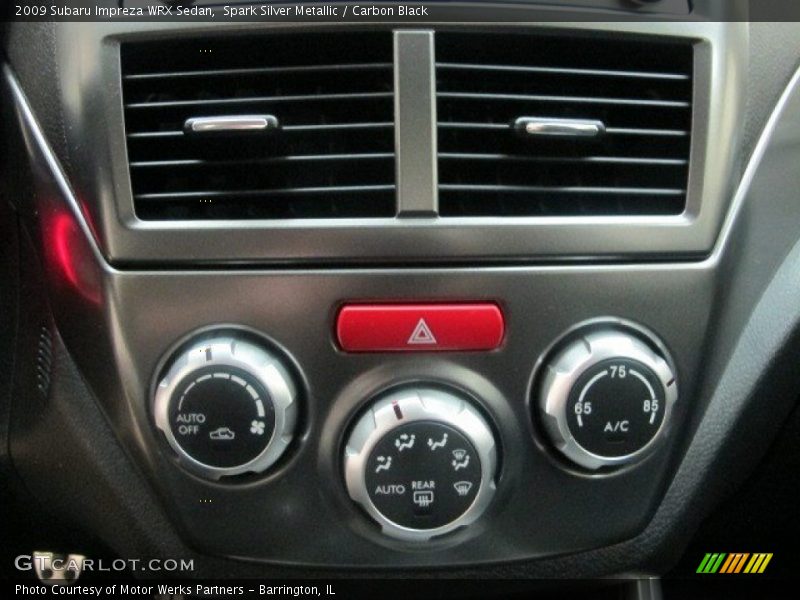 Spark Silver Metallic / Carbon Black 2009 Subaru Impreza WRX Sedan