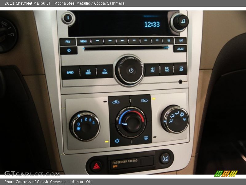 Mocha Steel Metallic / Cocoa/Cashmere 2011 Chevrolet Malibu LT