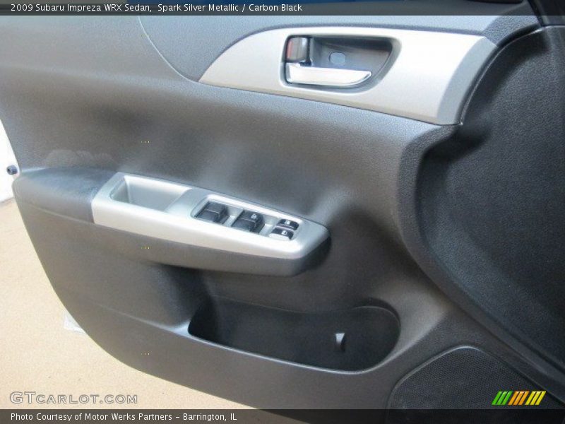 Spark Silver Metallic / Carbon Black 2009 Subaru Impreza WRX Sedan