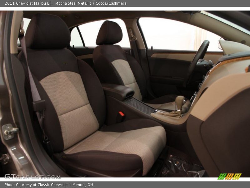 Mocha Steel Metallic / Cocoa/Cashmere 2011 Chevrolet Malibu LT