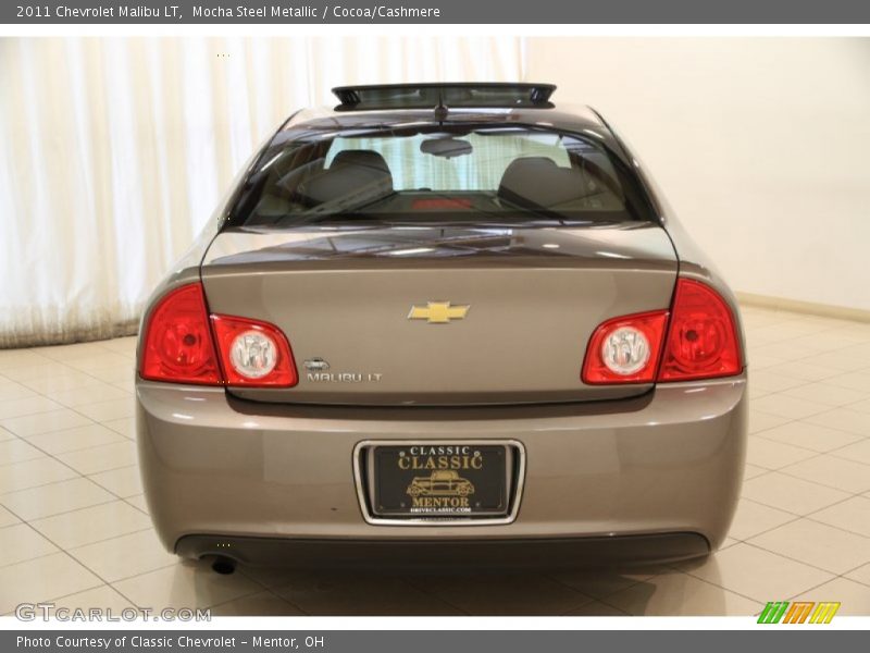 Mocha Steel Metallic / Cocoa/Cashmere 2011 Chevrolet Malibu LT