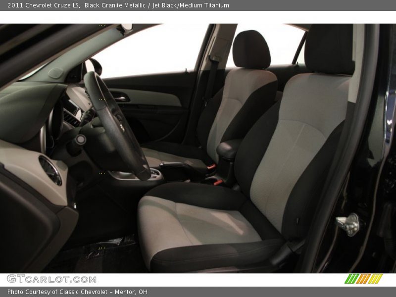 Black Granite Metallic / Jet Black/Medium Titanium 2011 Chevrolet Cruze LS