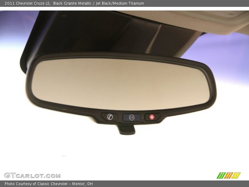 Black Granite Metallic / Jet Black/Medium Titanium 2011 Chevrolet Cruze LS