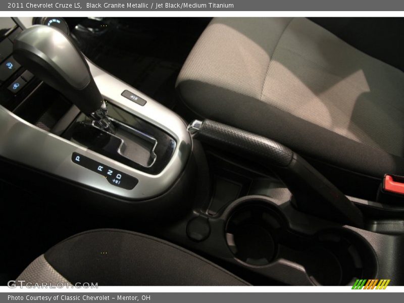 Black Granite Metallic / Jet Black/Medium Titanium 2011 Chevrolet Cruze LS
