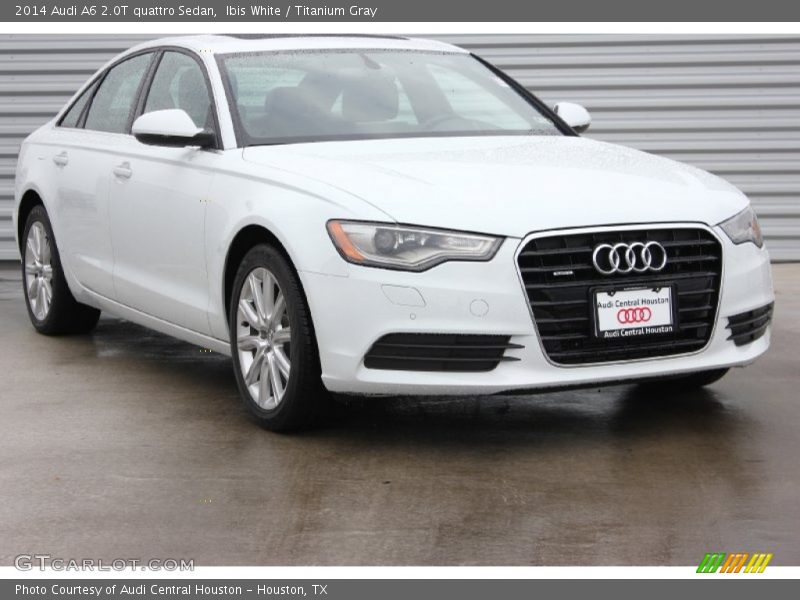 Ibis White / Titanium Gray 2014 Audi A6 2.0T quattro Sedan