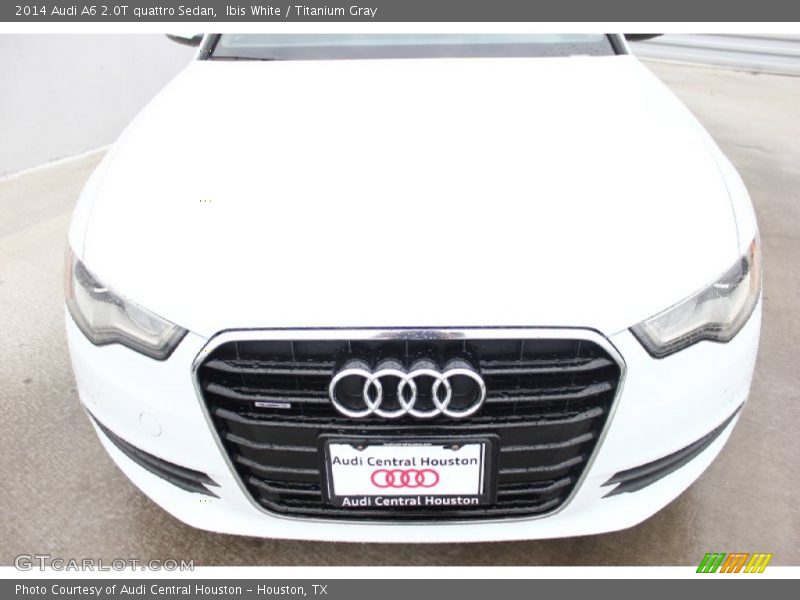 Ibis White / Titanium Gray 2014 Audi A6 2.0T quattro Sedan