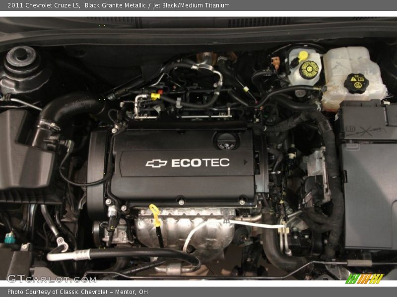 Black Granite Metallic / Jet Black/Medium Titanium 2011 Chevrolet Cruze LS