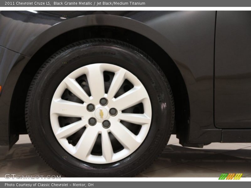 Black Granite Metallic / Jet Black/Medium Titanium 2011 Chevrolet Cruze LS
