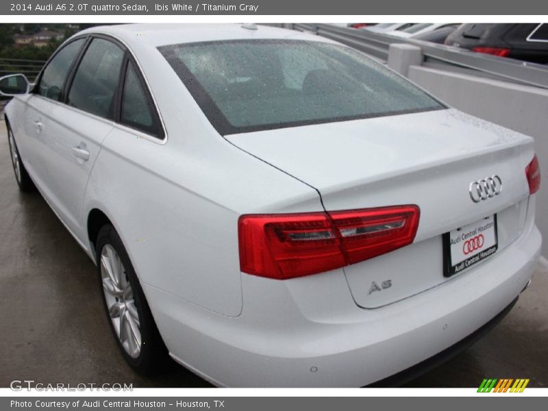 Ibis White / Titanium Gray 2014 Audi A6 2.0T quattro Sedan