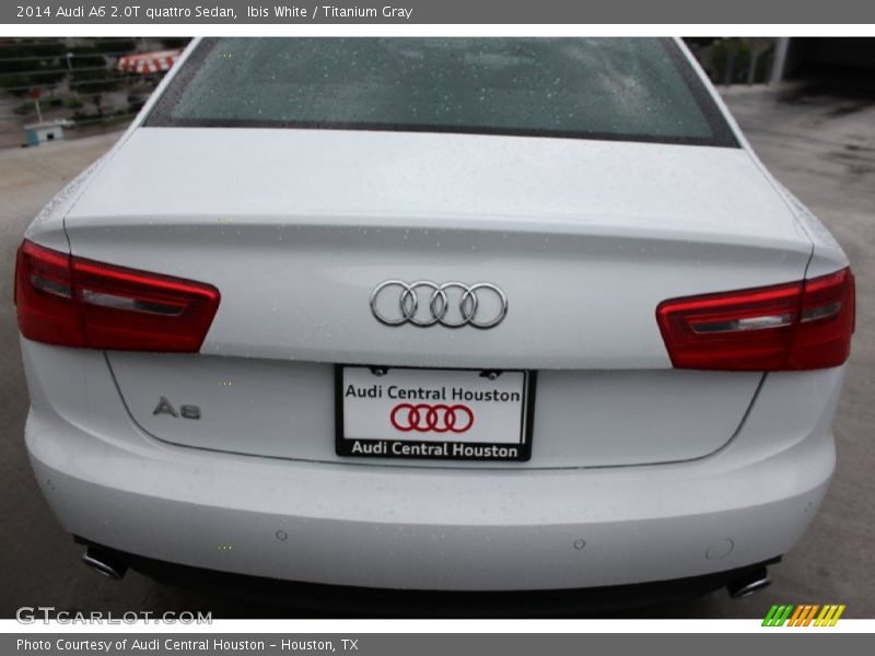 Ibis White / Titanium Gray 2014 Audi A6 2.0T quattro Sedan