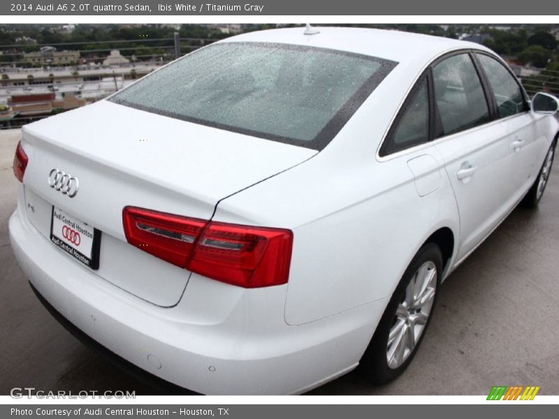 Ibis White / Titanium Gray 2014 Audi A6 2.0T quattro Sedan
