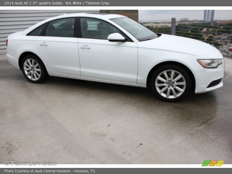 Ibis White / Titanium Gray 2014 Audi A6 2.0T quattro Sedan