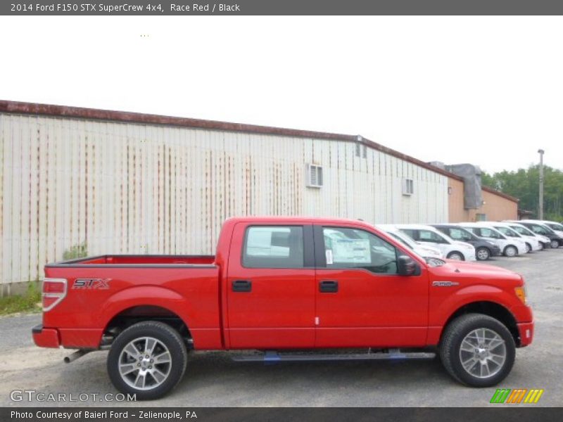 Race Red / Black 2014 Ford F150 STX SuperCrew 4x4