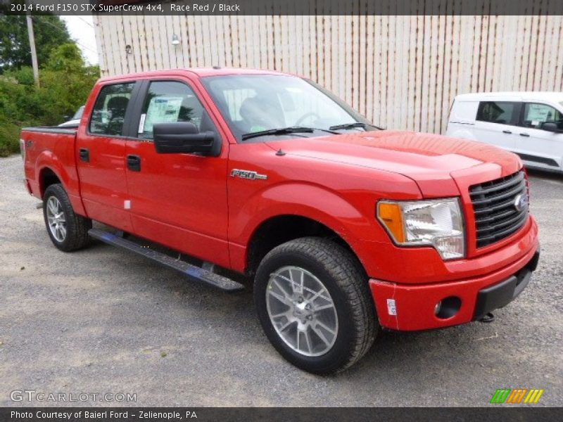 Race Red / Black 2014 Ford F150 STX SuperCrew 4x4