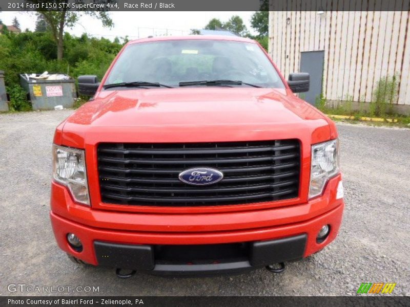 Race Red / Black 2014 Ford F150 STX SuperCrew 4x4