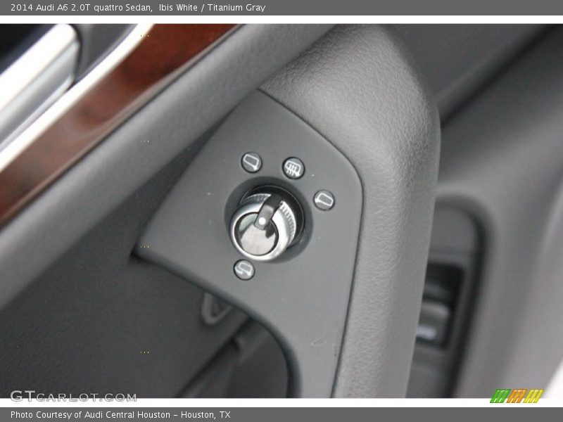 Ibis White / Titanium Gray 2014 Audi A6 2.0T quattro Sedan