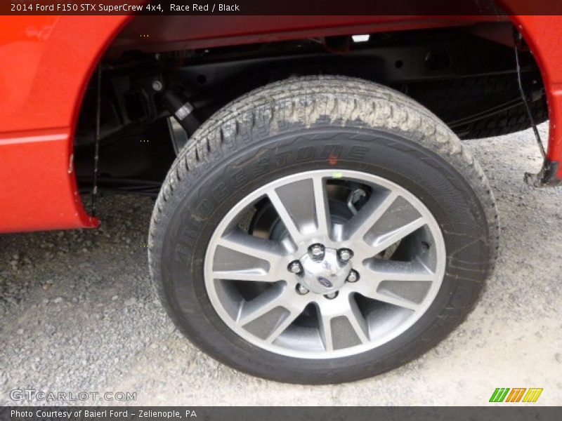 Race Red / Black 2014 Ford F150 STX SuperCrew 4x4