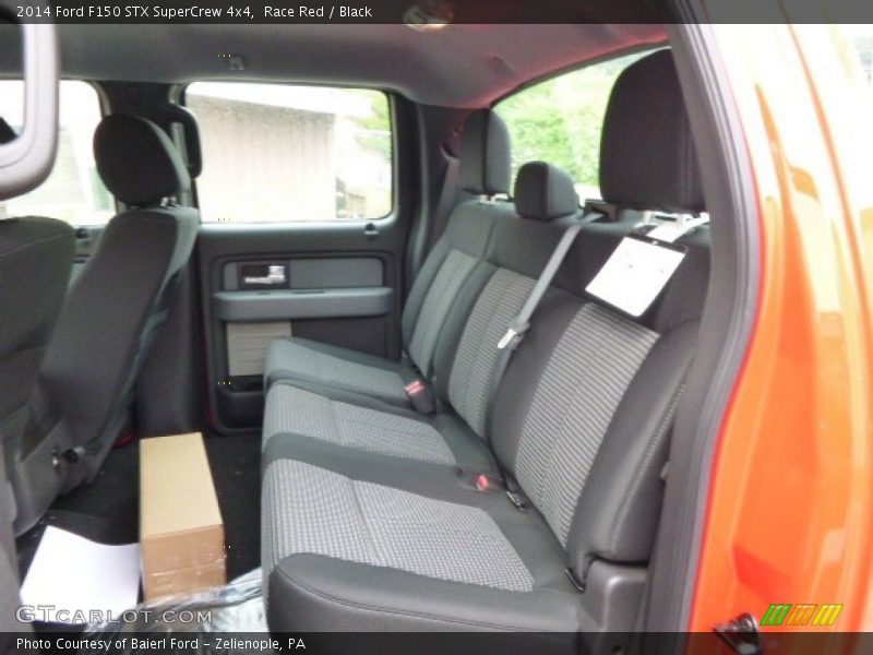 Race Red / Black 2014 Ford F150 STX SuperCrew 4x4