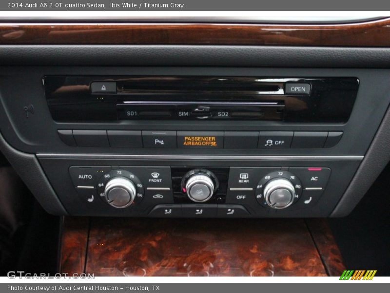 Ibis White / Titanium Gray 2014 Audi A6 2.0T quattro Sedan