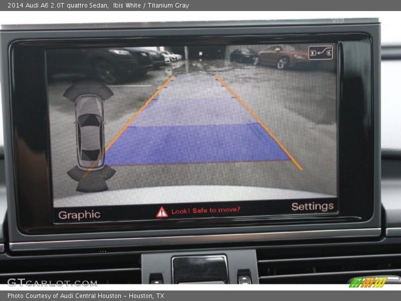 Ibis White / Titanium Gray 2014 Audi A6 2.0T quattro Sedan