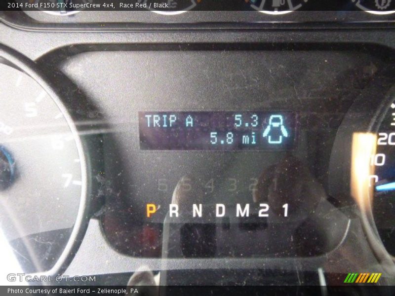 Race Red / Black 2014 Ford F150 STX SuperCrew 4x4