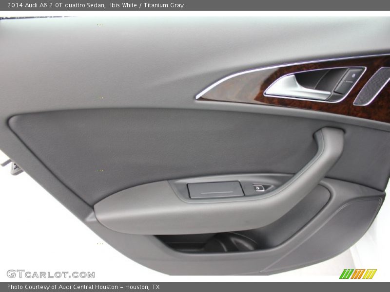 Ibis White / Titanium Gray 2014 Audi A6 2.0T quattro Sedan