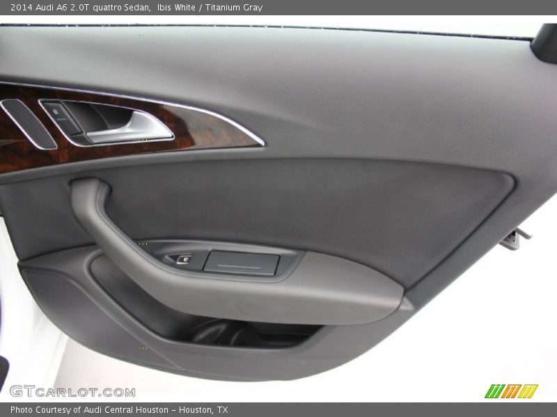 Ibis White / Titanium Gray 2014 Audi A6 2.0T quattro Sedan