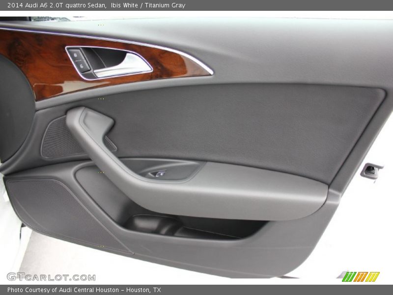 Ibis White / Titanium Gray 2014 Audi A6 2.0T quattro Sedan