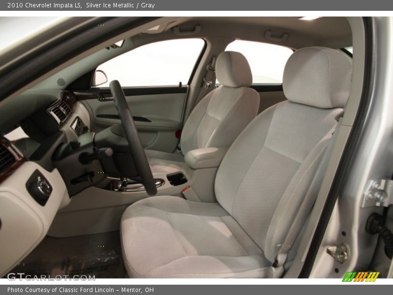  2010 Impala LS Gray Interior