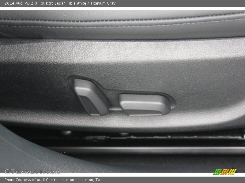 Ibis White / Titanium Gray 2014 Audi A6 2.0T quattro Sedan
