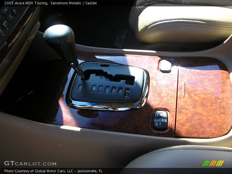 Sandstone Metallic / Saddle 2003 Acura MDX Touring