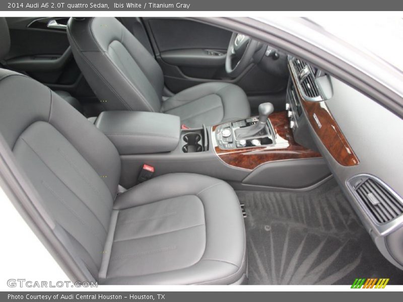Ibis White / Titanium Gray 2014 Audi A6 2.0T quattro Sedan
