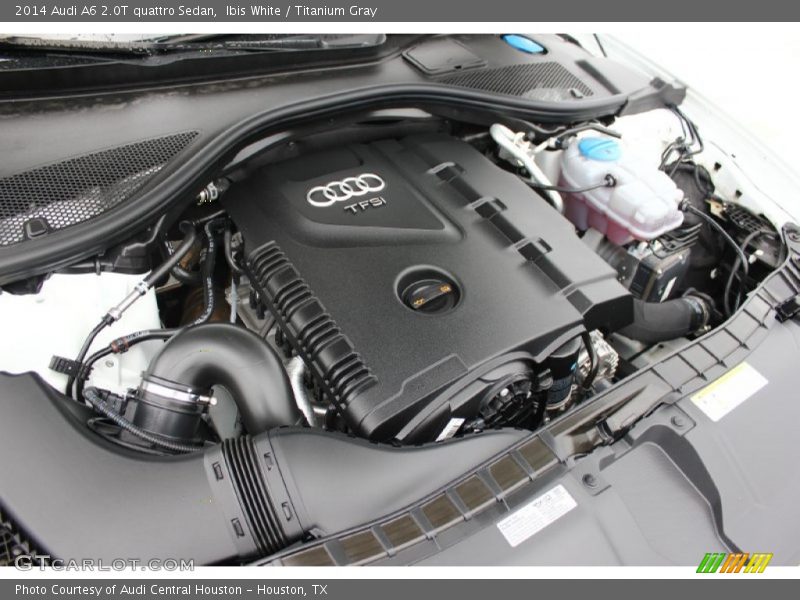 Ibis White / Titanium Gray 2014 Audi A6 2.0T quattro Sedan
