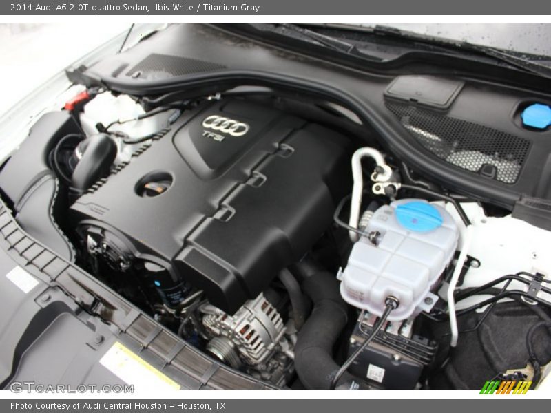 Ibis White / Titanium Gray 2014 Audi A6 2.0T quattro Sedan