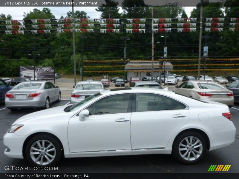 Starfire White Pearl / Parchment 2012 Lexus ES 350