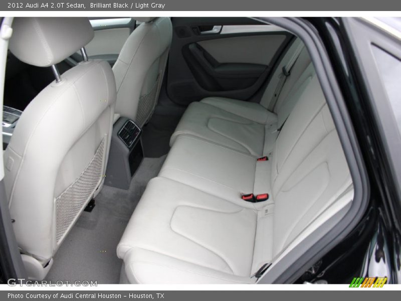 Brilliant Black / Light Gray 2012 Audi A4 2.0T Sedan