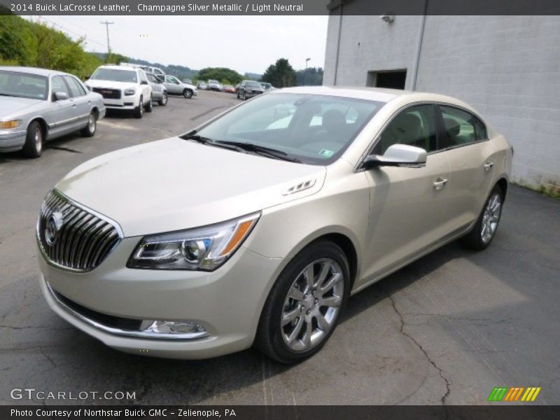 Champagne Silver Metallic / Light Neutral 2014 Buick LaCrosse Leather