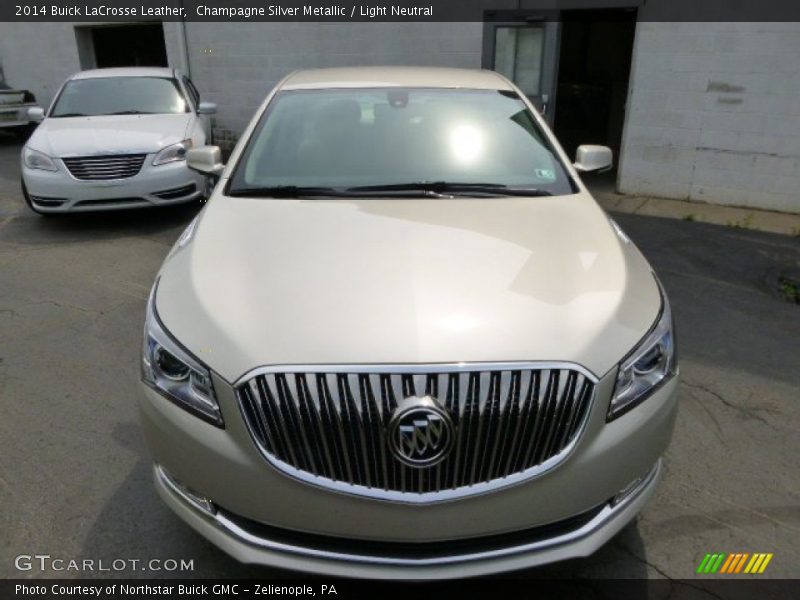 Champagne Silver Metallic / Light Neutral 2014 Buick LaCrosse Leather
