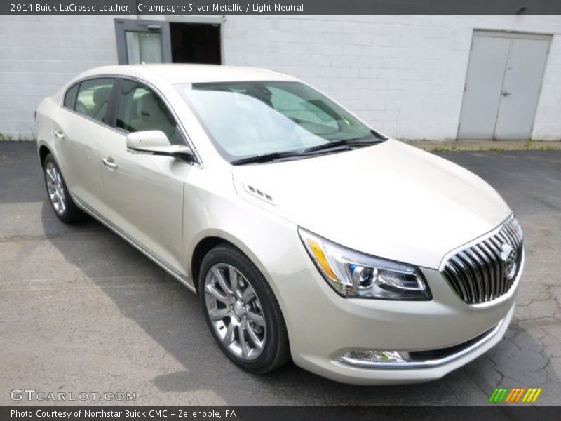 Champagne Silver Metallic / Light Neutral 2014 Buick LaCrosse Leather