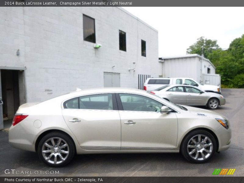Champagne Silver Metallic / Light Neutral 2014 Buick LaCrosse Leather