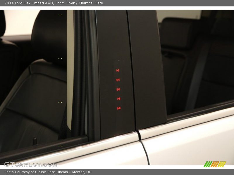 Ingot Silver / Charcoal Black 2014 Ford Flex Limited AWD