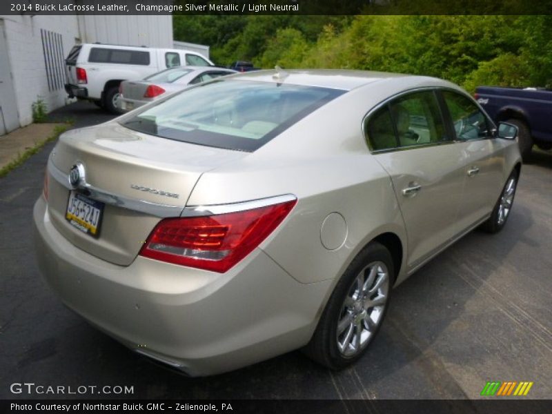 Champagne Silver Metallic / Light Neutral 2014 Buick LaCrosse Leather