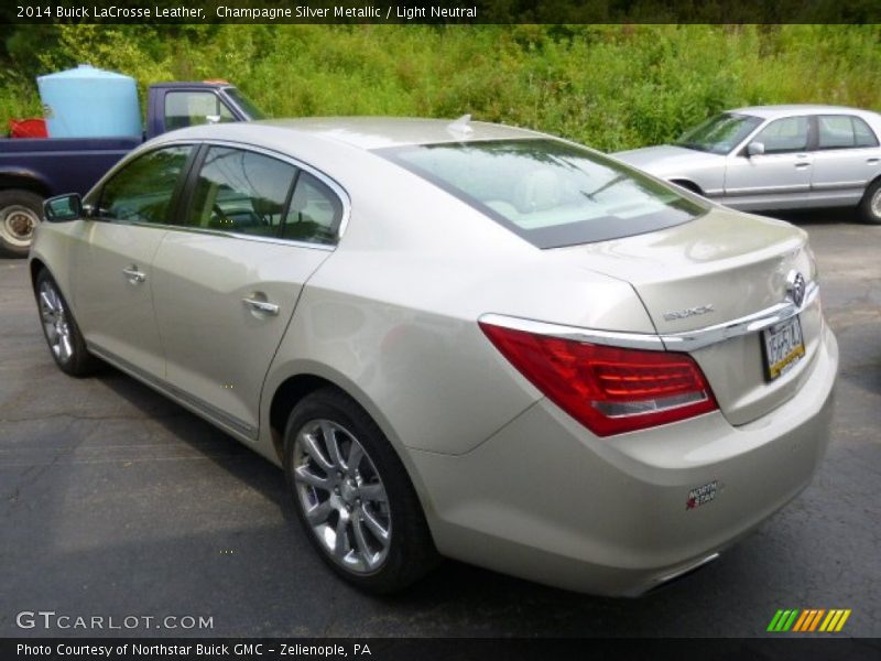 Champagne Silver Metallic / Light Neutral 2014 Buick LaCrosse Leather