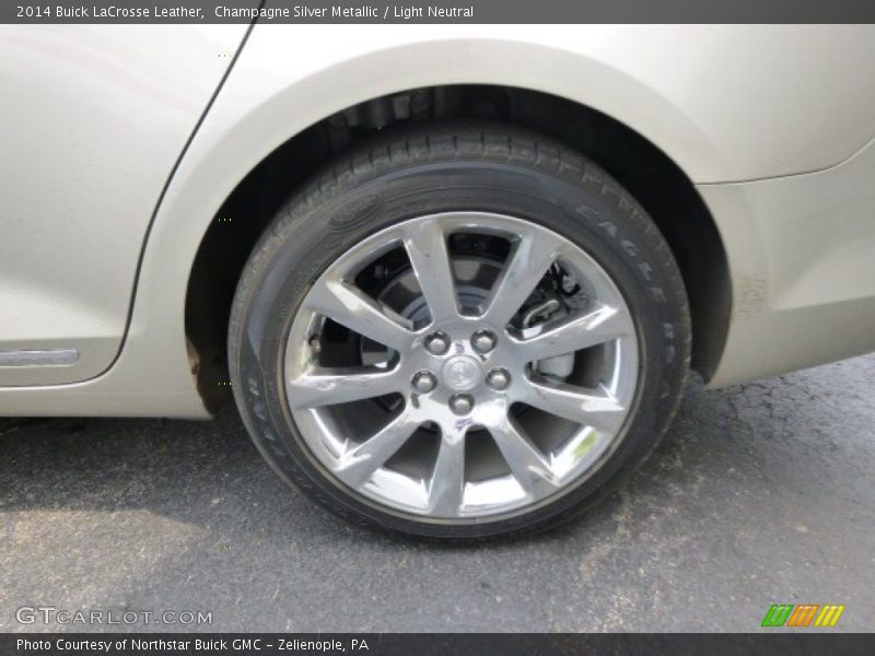 Champagne Silver Metallic / Light Neutral 2014 Buick LaCrosse Leather