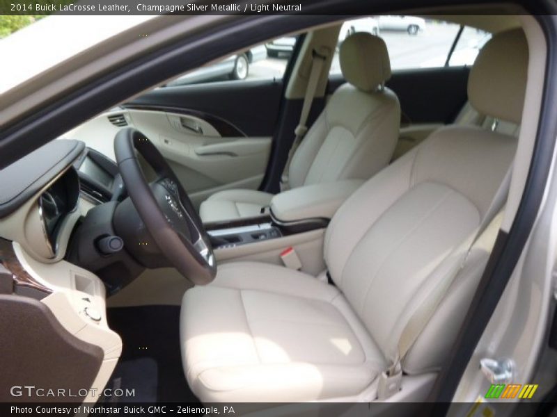 Champagne Silver Metallic / Light Neutral 2014 Buick LaCrosse Leather