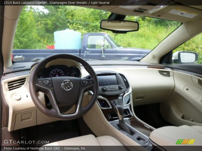 Champagne Silver Metallic / Light Neutral 2014 Buick LaCrosse Leather