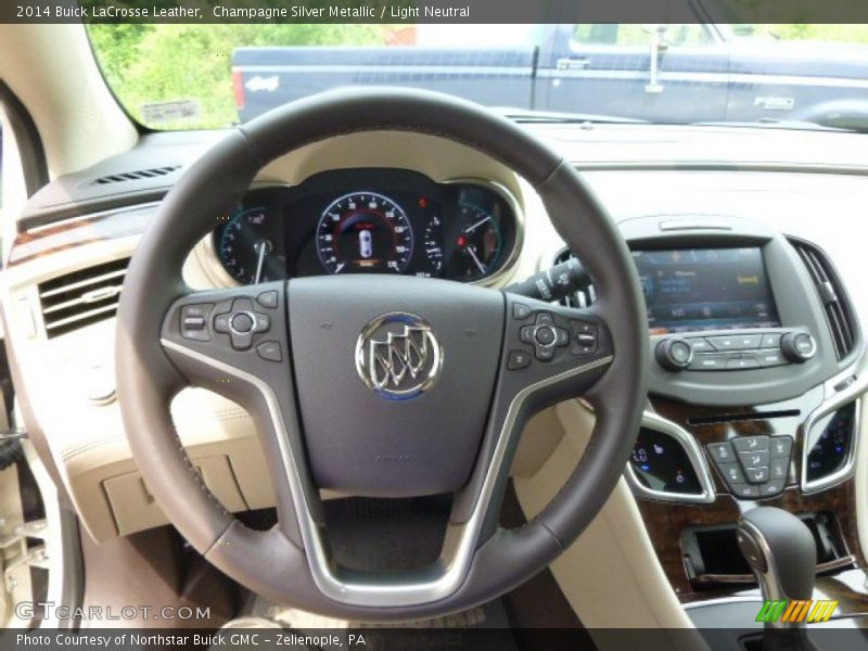 Champagne Silver Metallic / Light Neutral 2014 Buick LaCrosse Leather