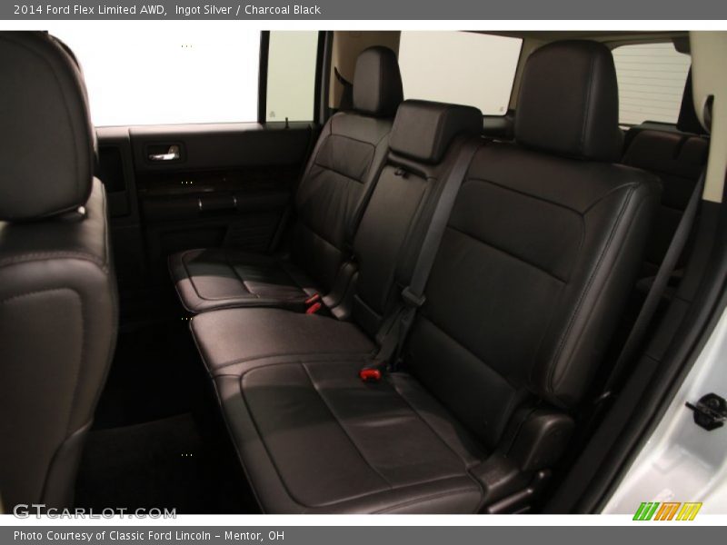 Ingot Silver / Charcoal Black 2014 Ford Flex Limited AWD